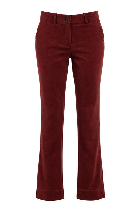 Pantaloni da donna RRD in cupro con tasche francesi