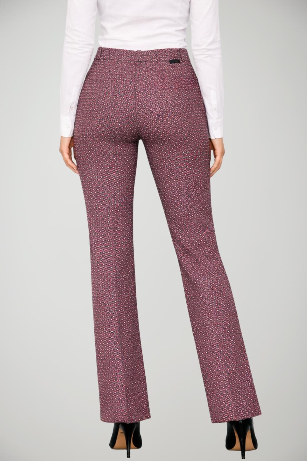 Pantaloni da donna RRD chino in tessuto surflex con stampa pattern all over