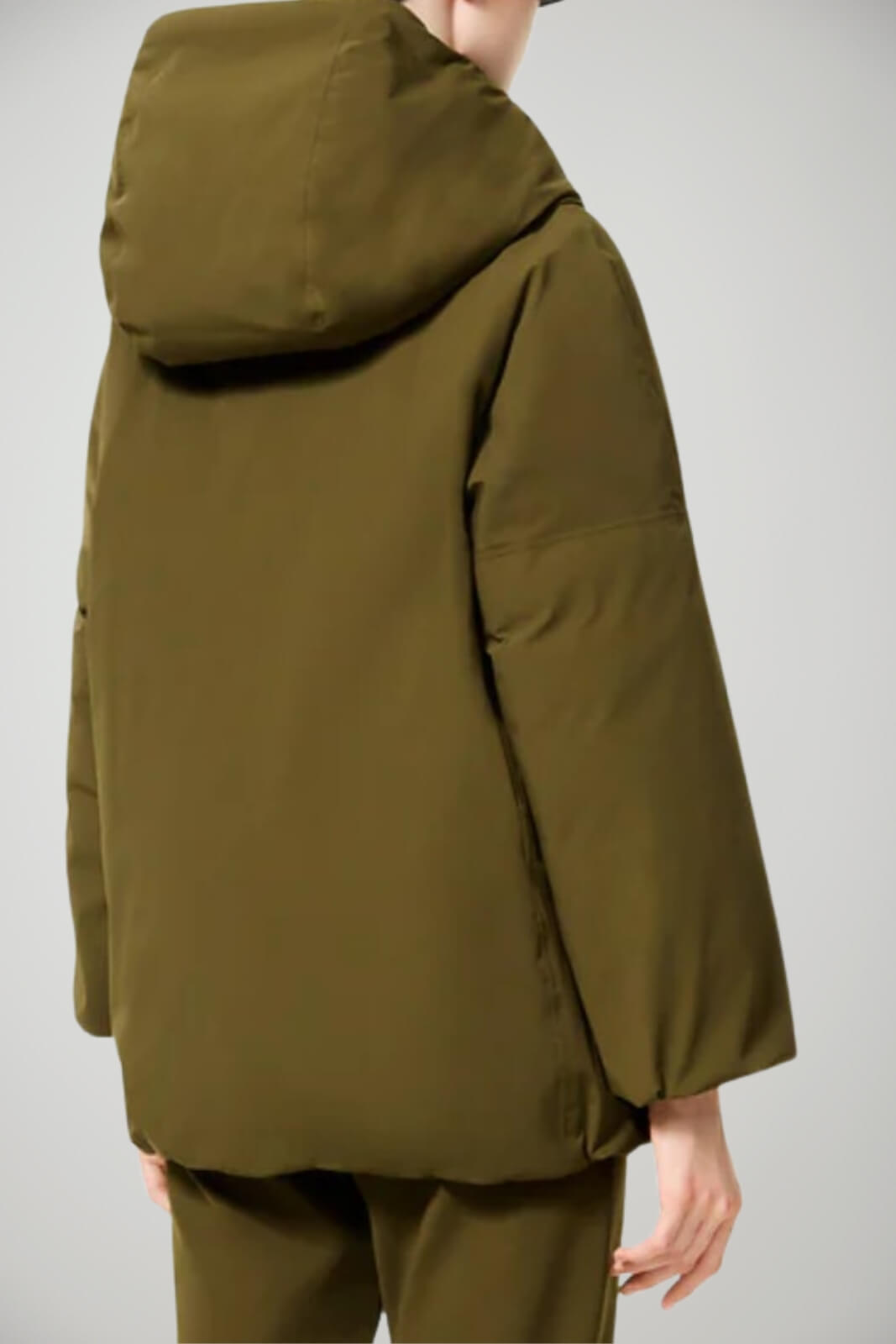 Parka da donna RRD con cappuccio over fit retro