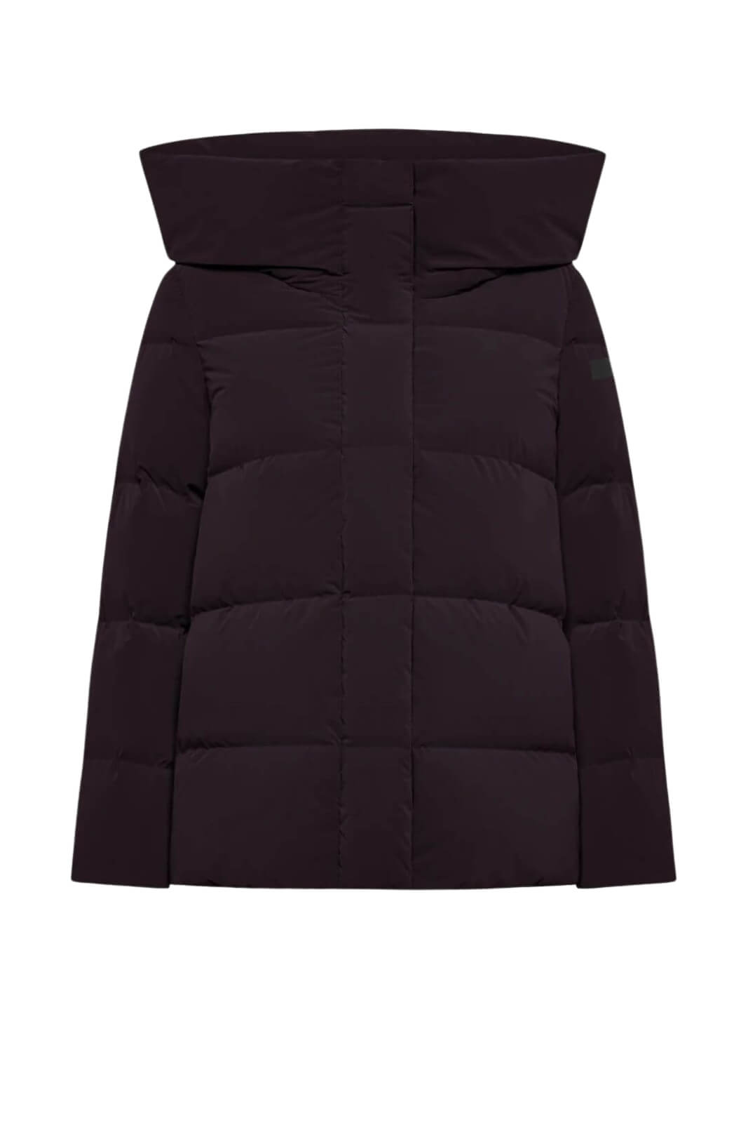 Piumino da donna RRD collo alto con cappuccio