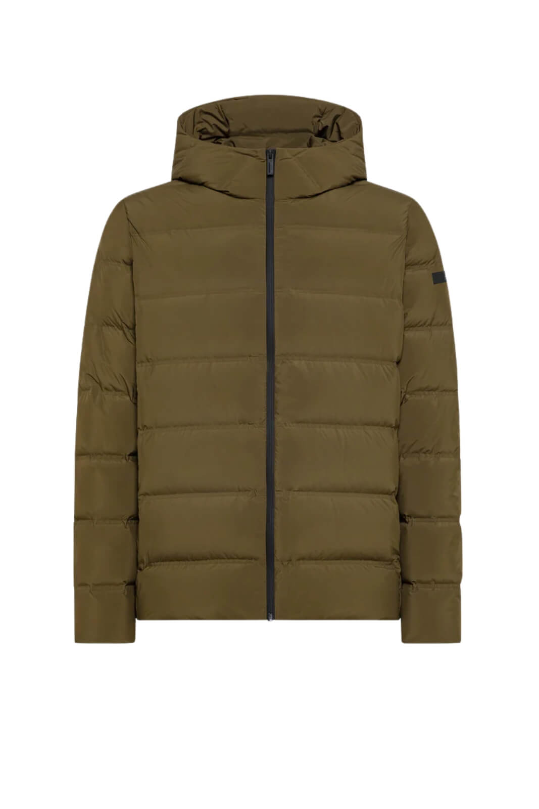 Piumino da uomo RRD con cappuccio e zip fronte