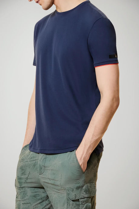 T-shirt da uomo RRD in piquet a maniche corte