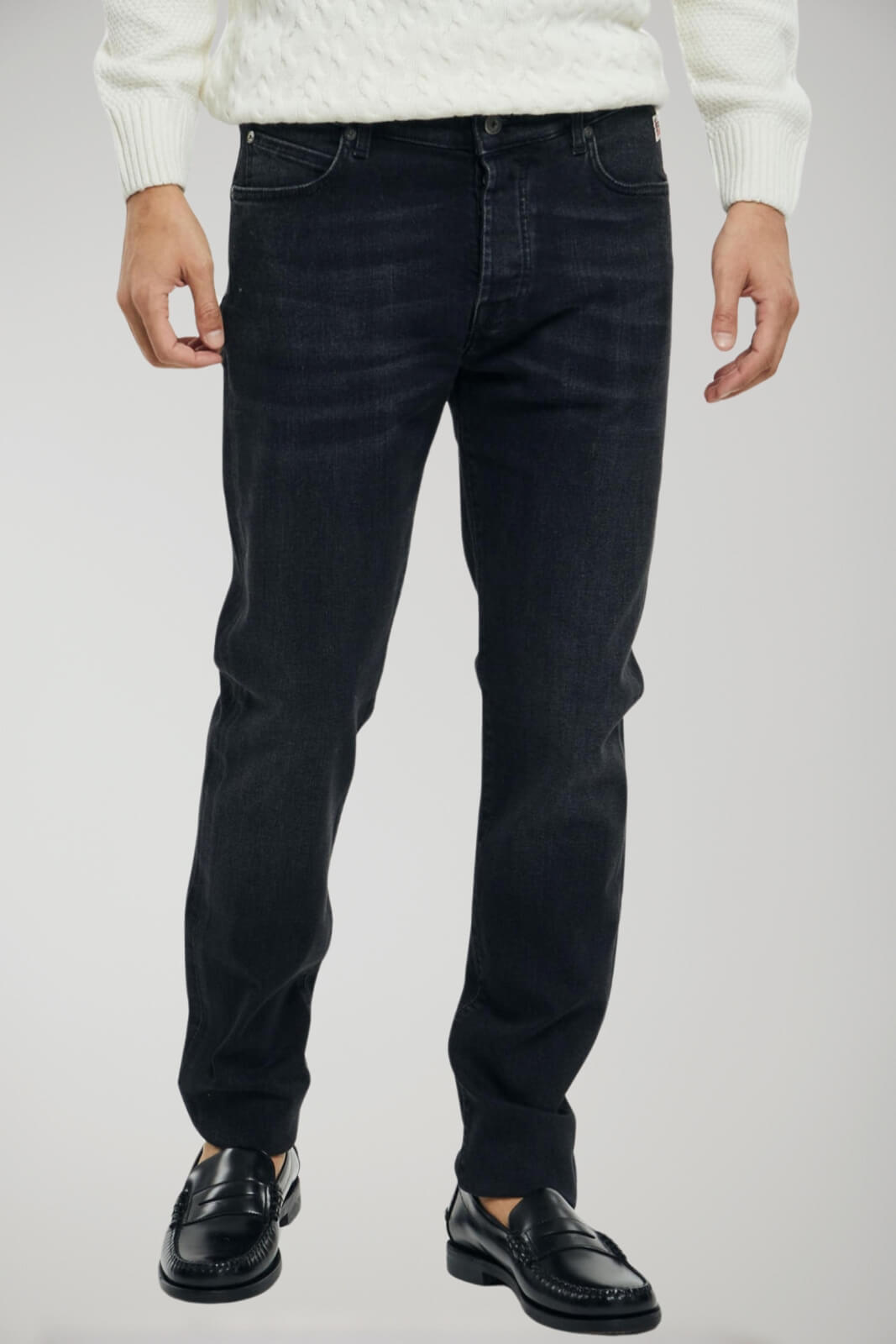 Roy Roger's Men's Jeans 529 BLACK PATER