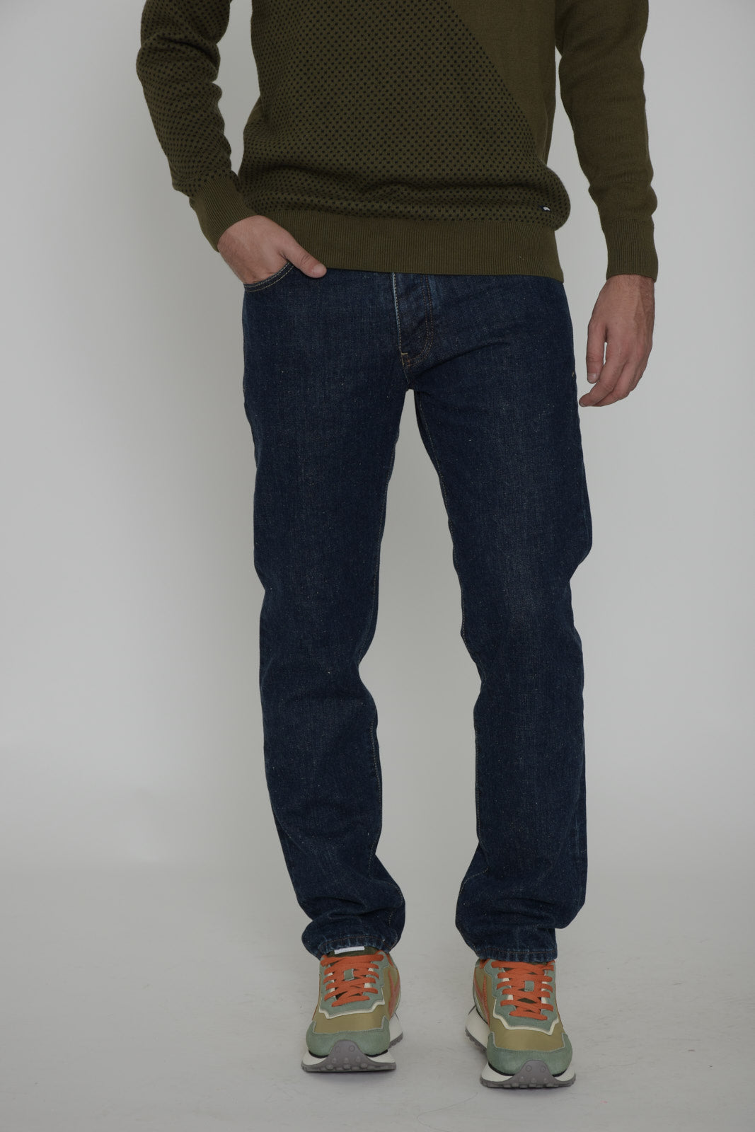MC Denimerie Vaqueros de hombre con microestampado