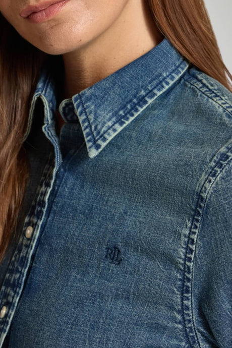 Ralph Lauren Camicia Donna in Denim
