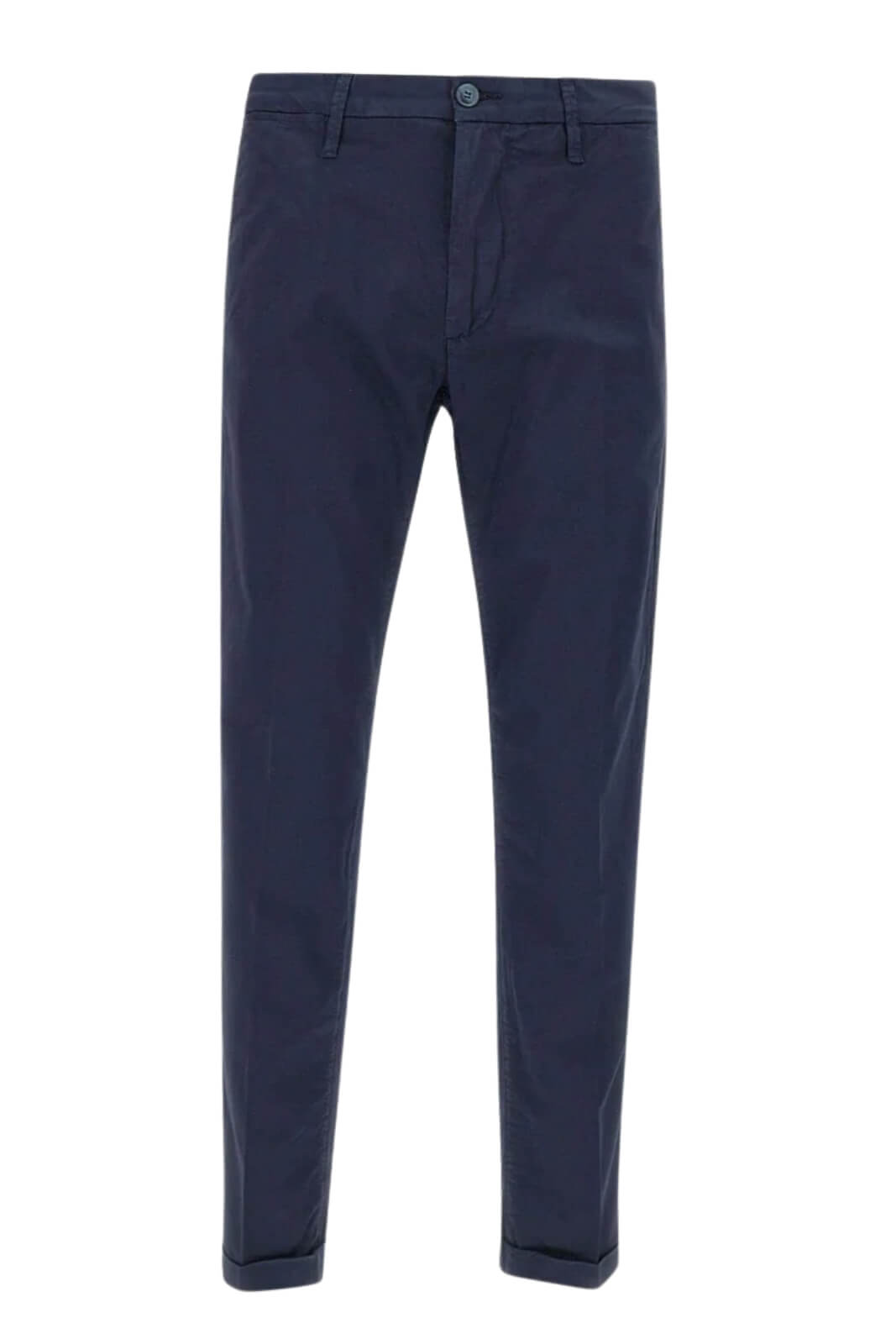 Pantaloni chino da uomo Re Hash in gabardina fronte