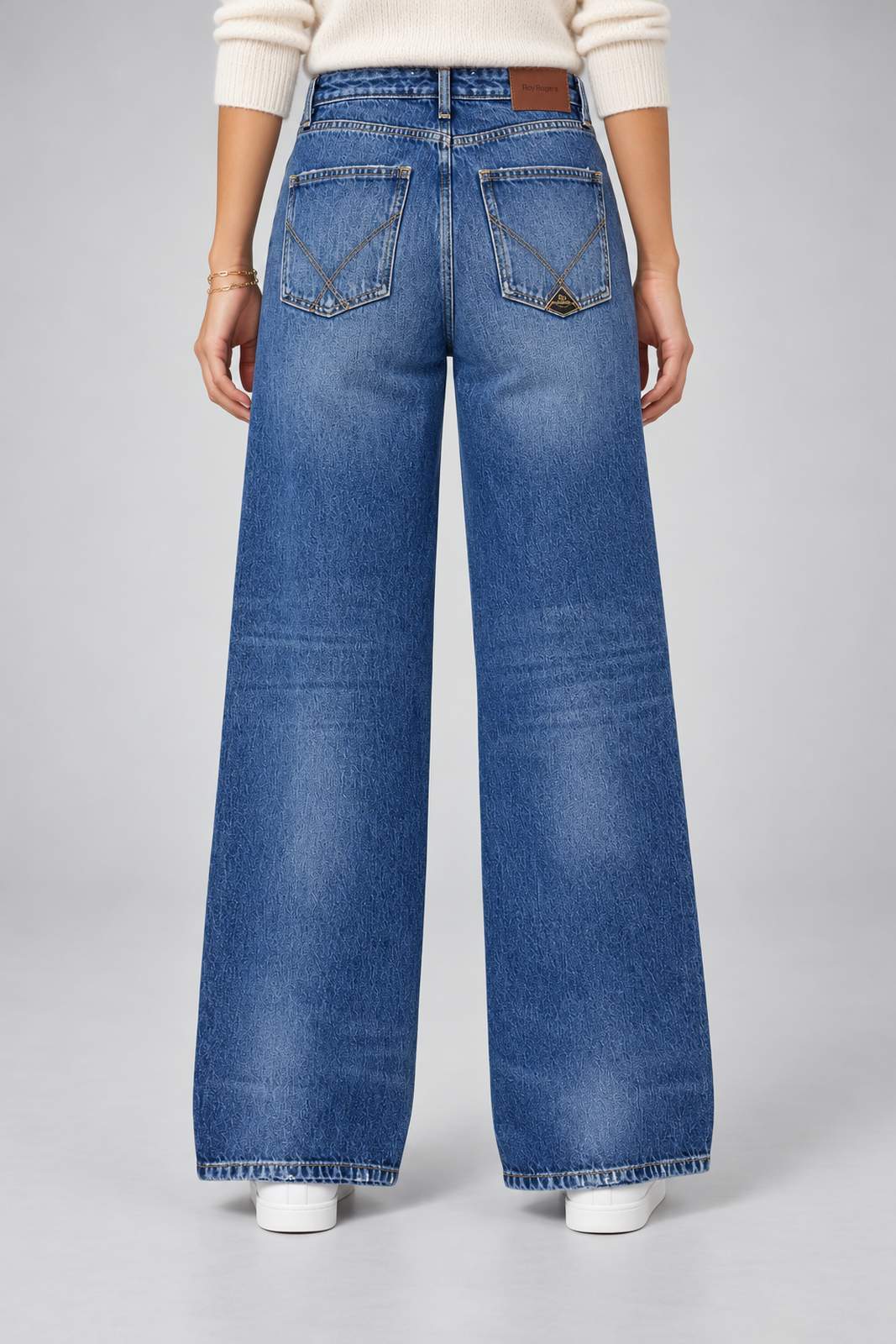 Roy Rogers Jeans Donna Wide Leg Mary Pickford