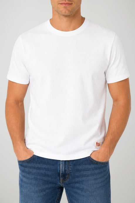 Roy Roger’s T-shirt Uomo in Jersey / Bianco