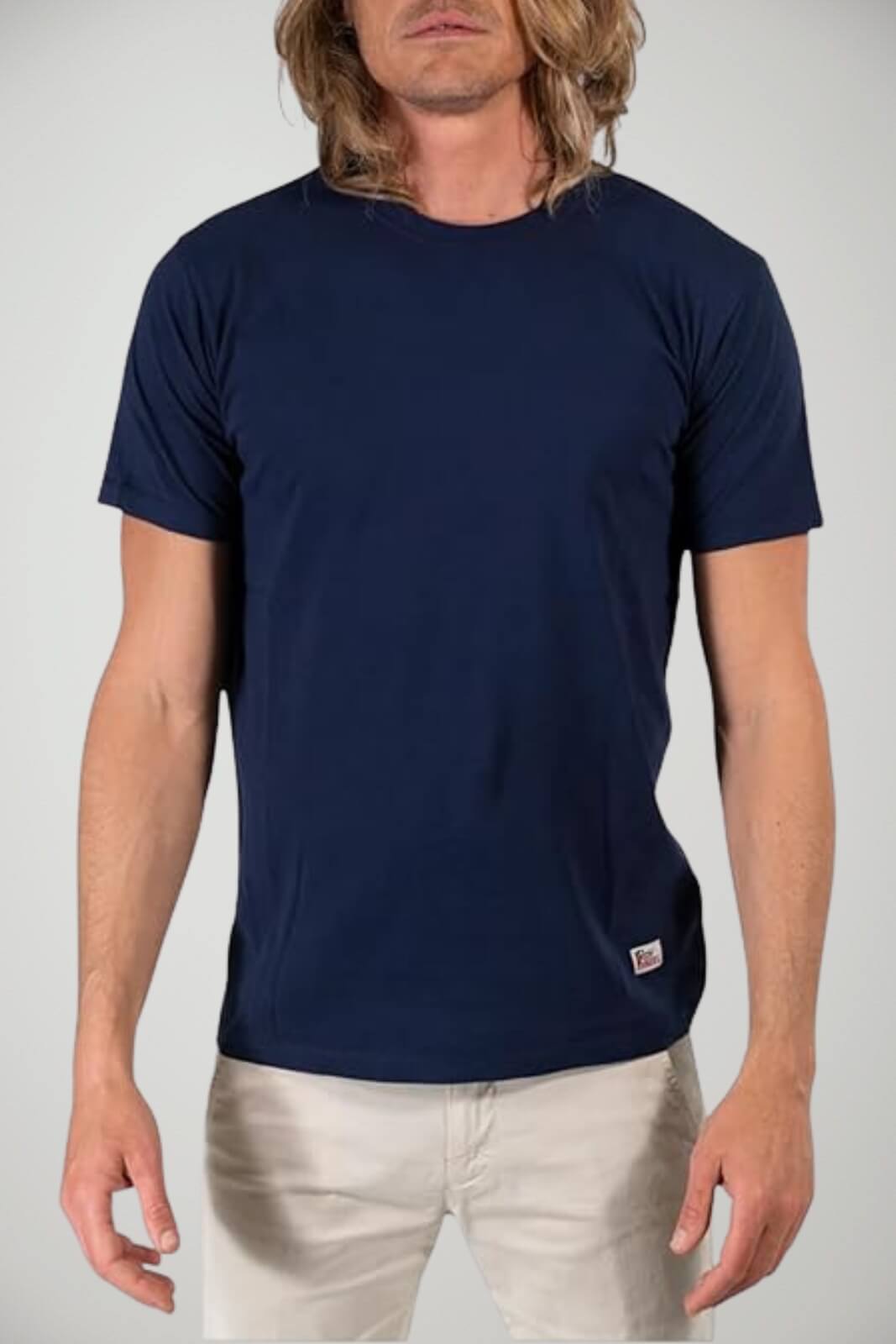 Roy Roger’s T-shirt Uomo in jersey regular fit / Navy