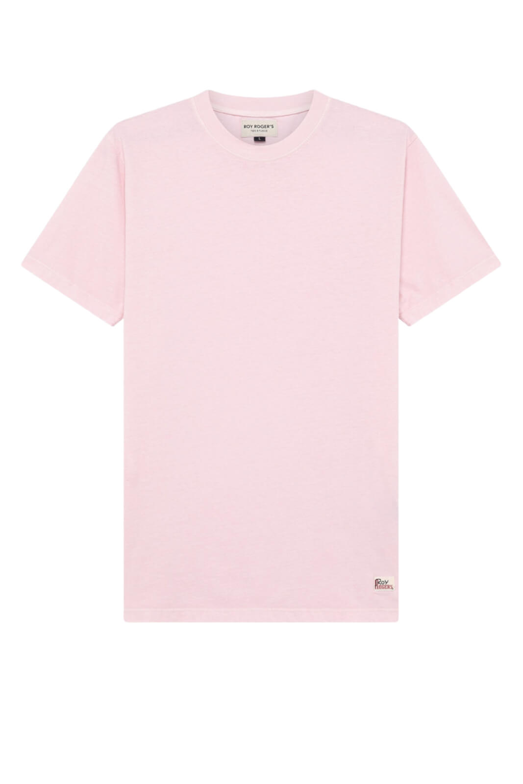Roy Roger’s T-shirt Uomo in jersey regular fit / Rosa