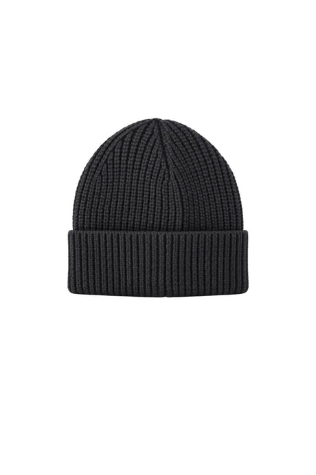Roy Rogers Cappello a coste con patch / Nero
