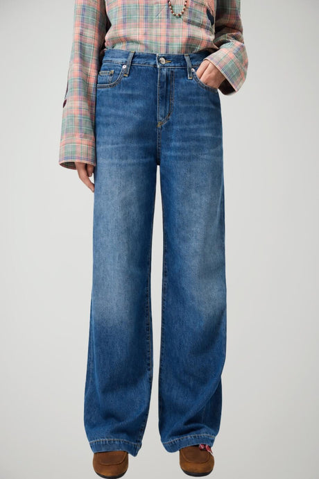 Roy Rogers Jeans Donna Flare in Misto Cotone Marta Kir Royal