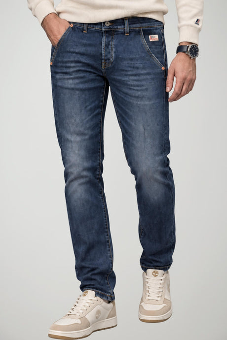 Roy Rogers Jeans Uomo New Elias Slim Fit