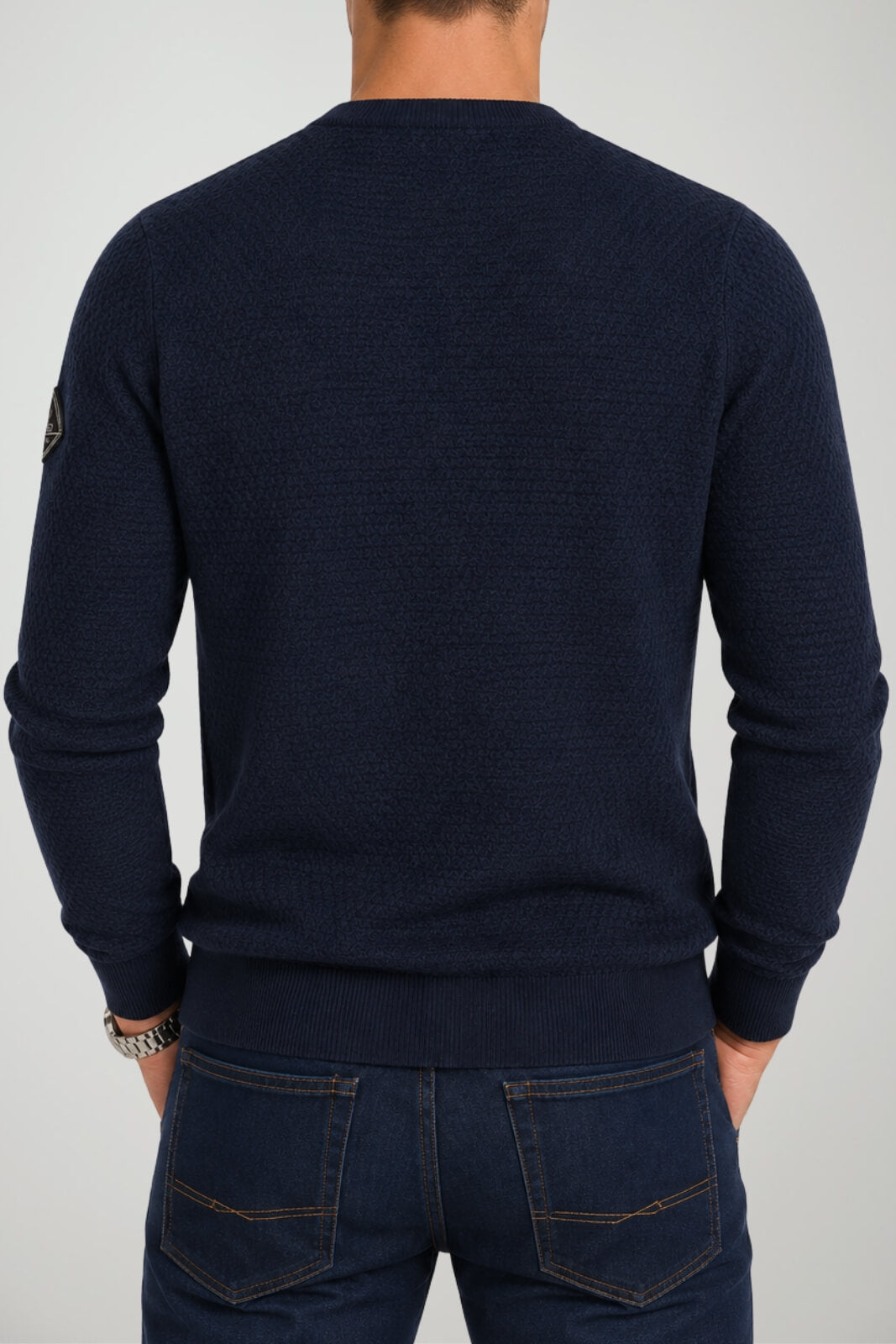 Roy Roger’s Maglia Uomo in punto goffrato