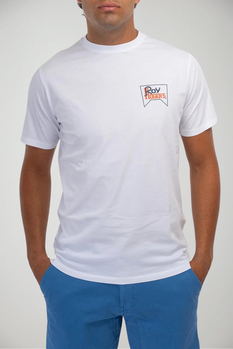T-shirt da uomo a maniche corte Roy Rogers con stampa