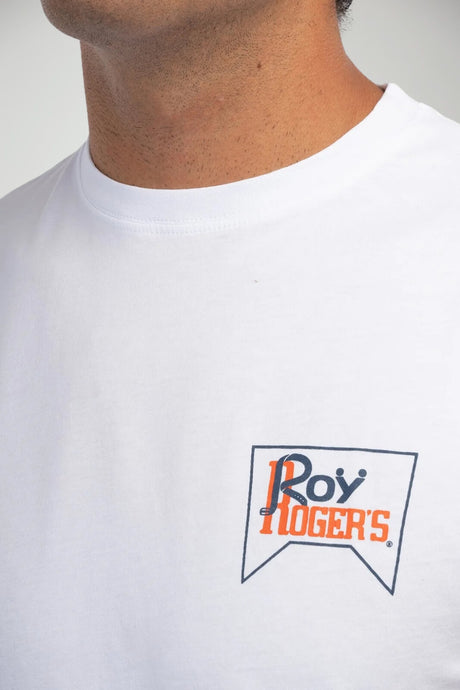 T-shirt da uomo a maniche corte Roy Rogers con stampa