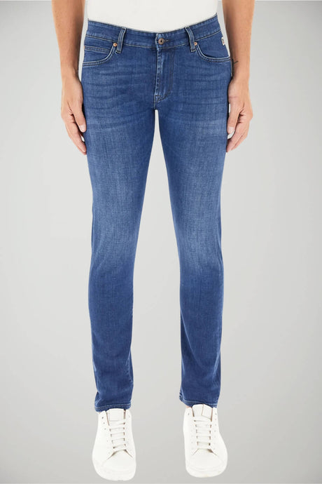 Jeans da uomo Roy Rogers slim fit cinque tasche