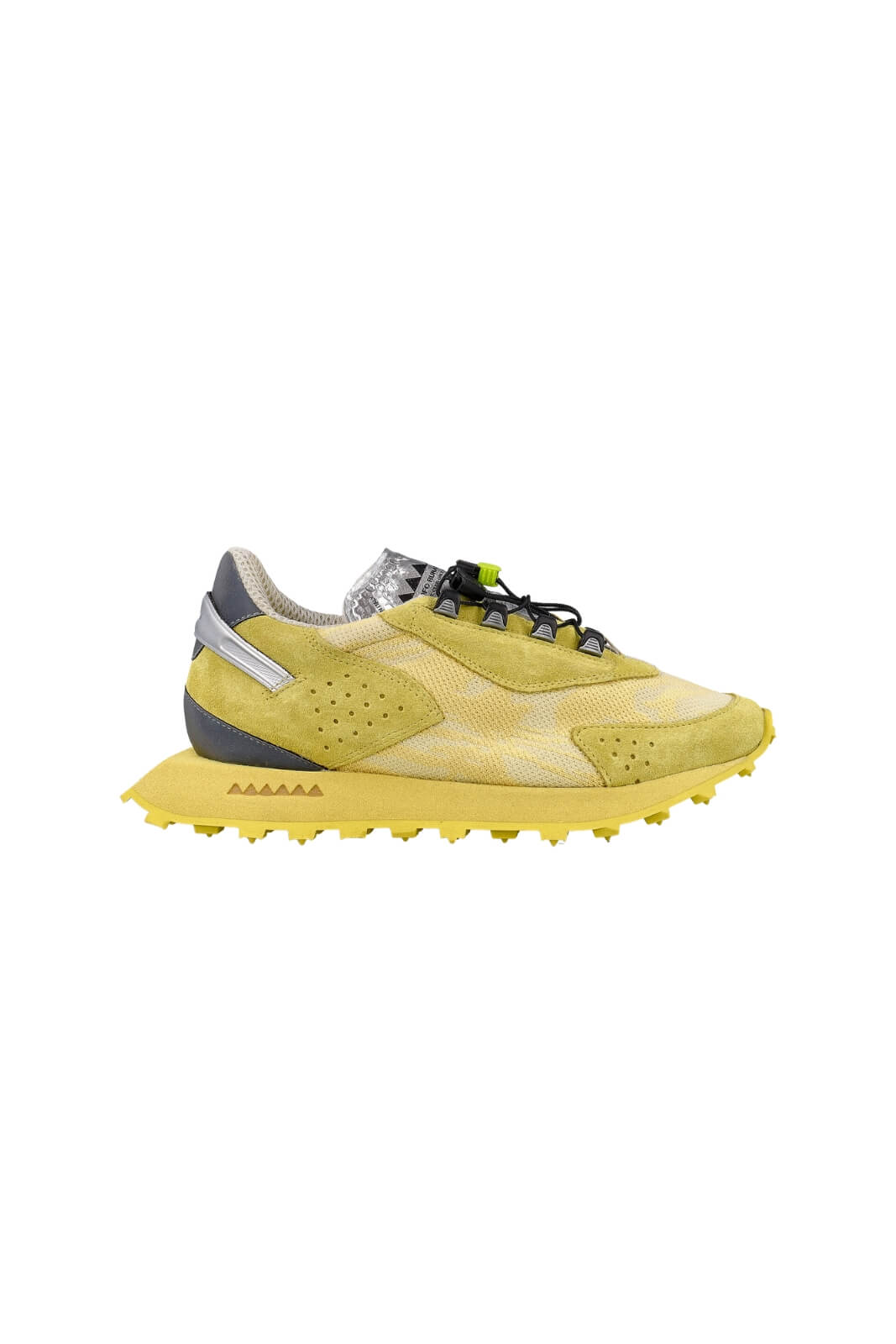 Sneakers da donna Run Of in camoscio con lacci elastici