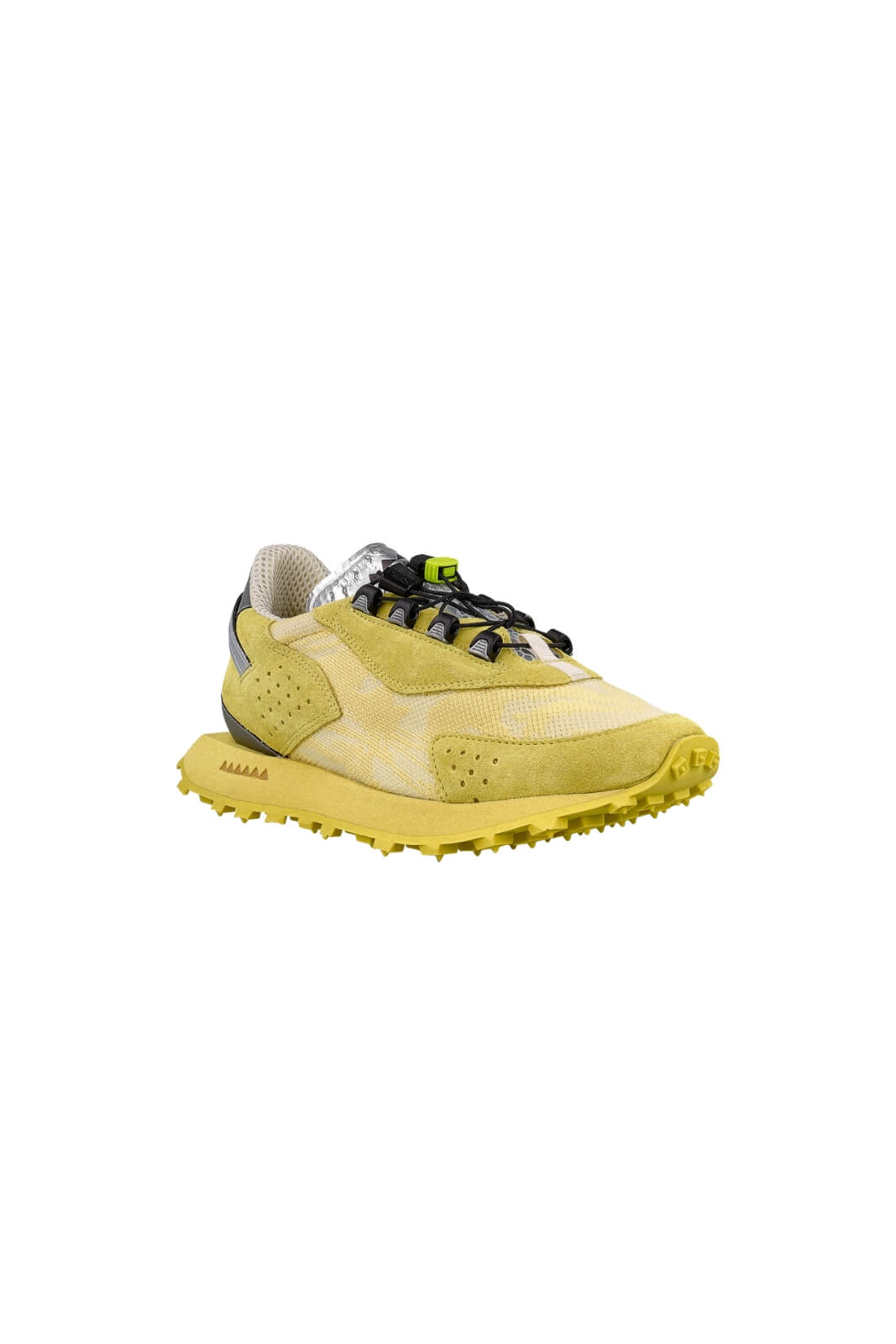 Sneakers da donna Run Of in camoscio con lacci elastici