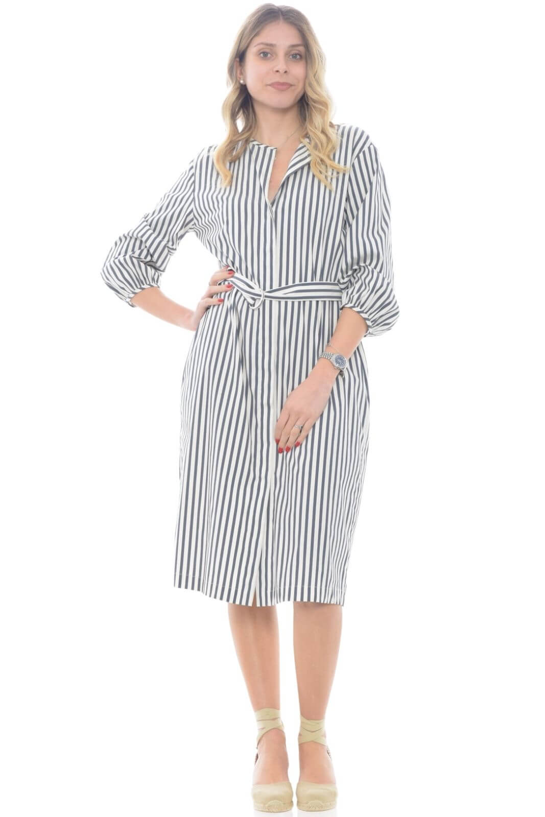 Peserico Women's Striped Dress