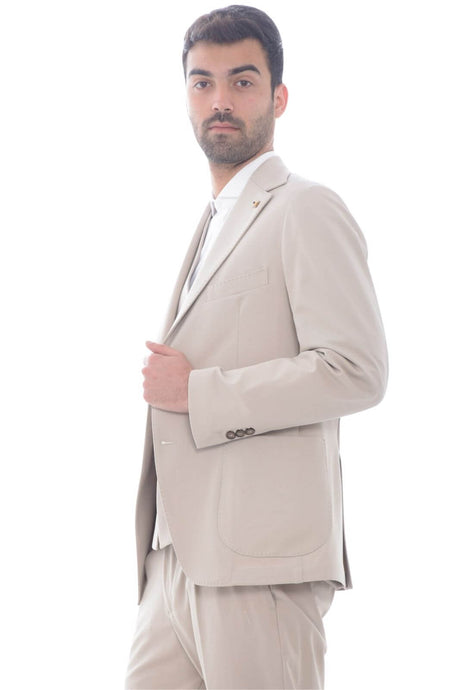 Conjunto de chaqueta elástica para hombre.