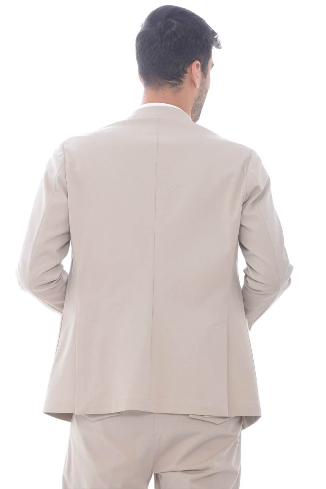 Conjunto de chaqueta elástica para hombre.