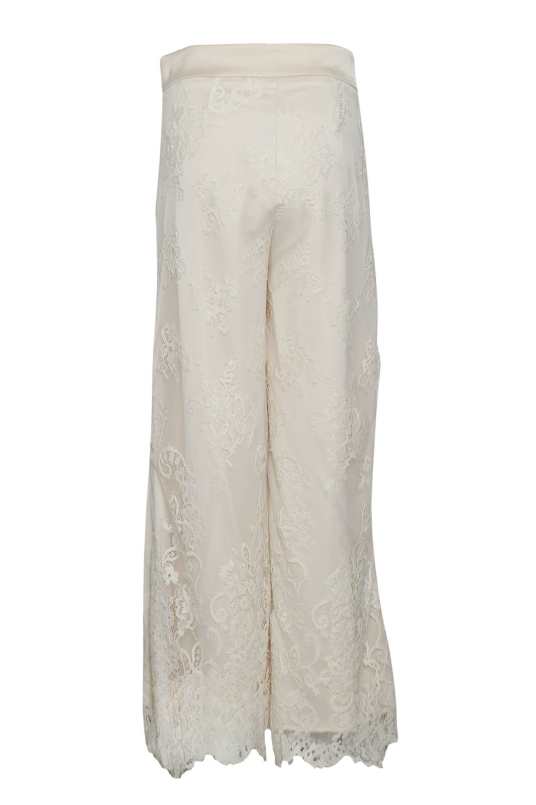 Tension in Women's Pants with Lace Inserts