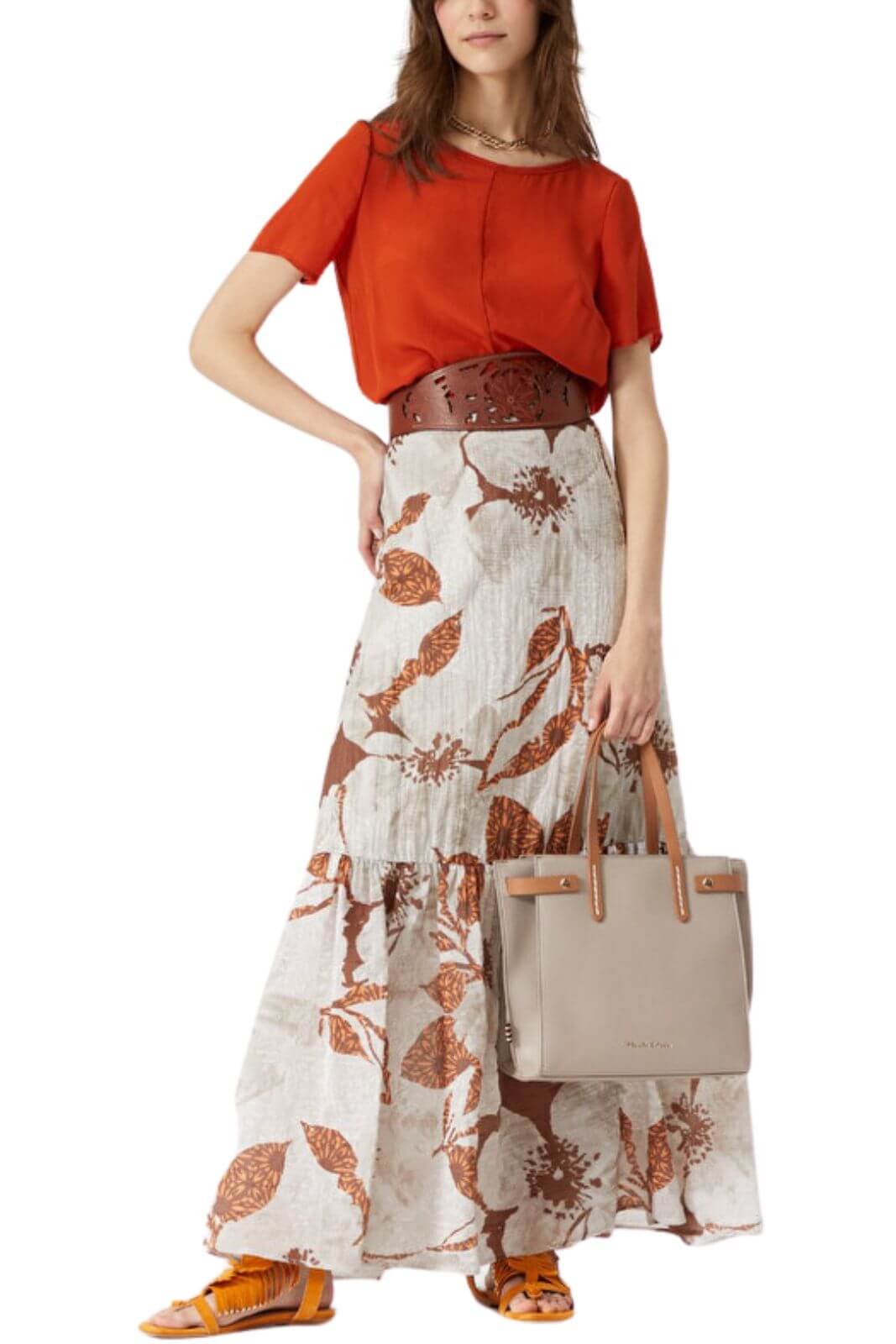 Manila Grace Women's Blouse in Silk Blend