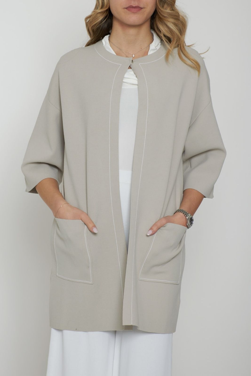 Kangra Women's Oversized Duster Cardigan