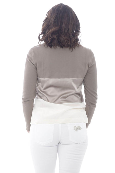 Gorros de punto para mujer con inserciones de seda.