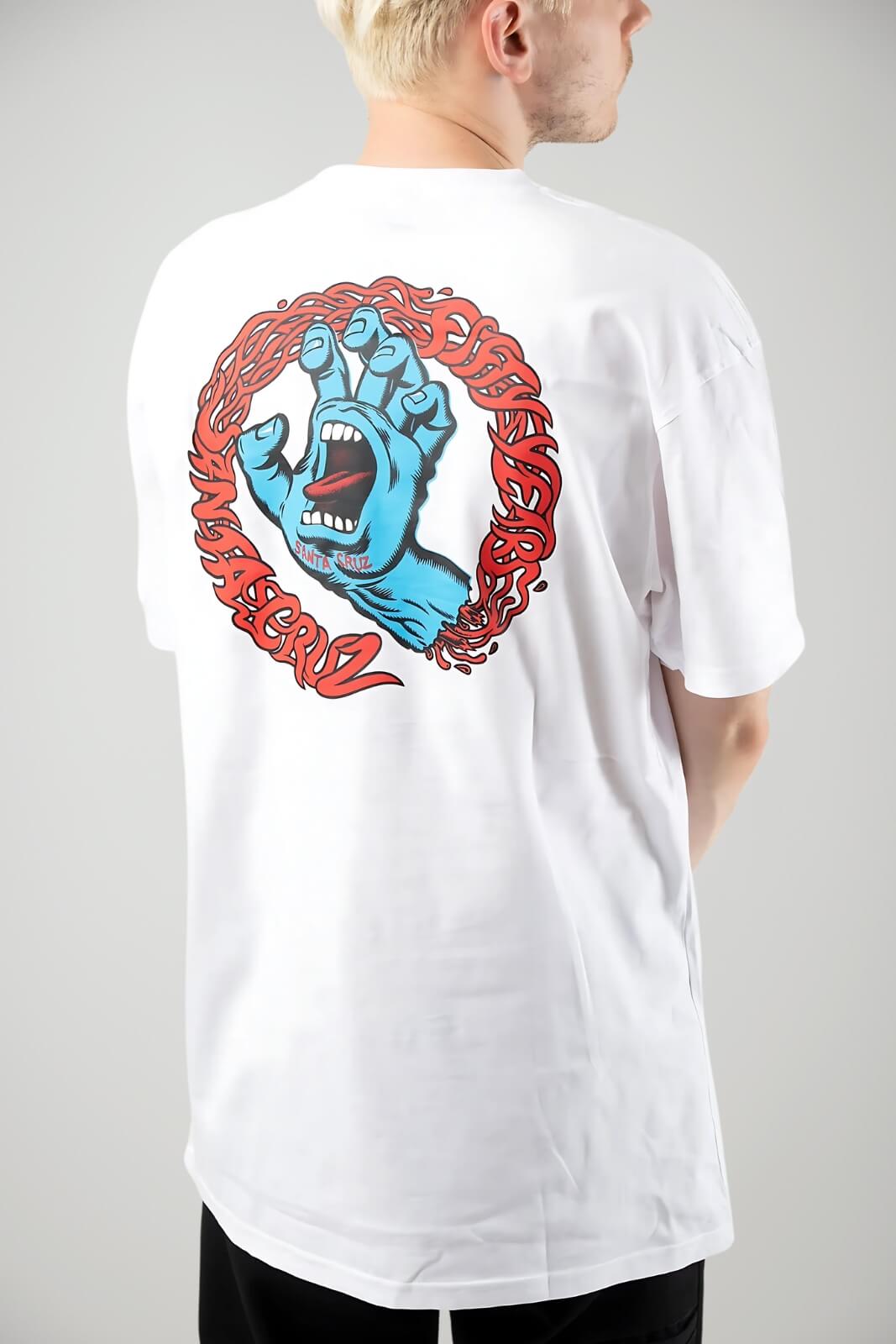 Santa Cruz Men's T-Shirt SCREAMING 50