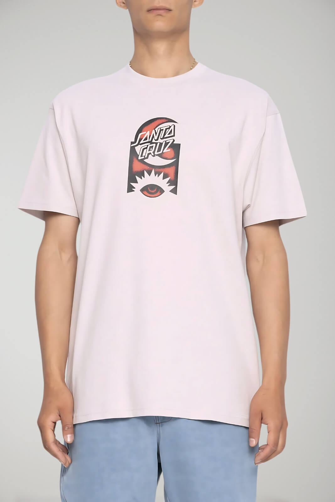 Santa Cruz Men's T-Shirt SEEING MOON DOT