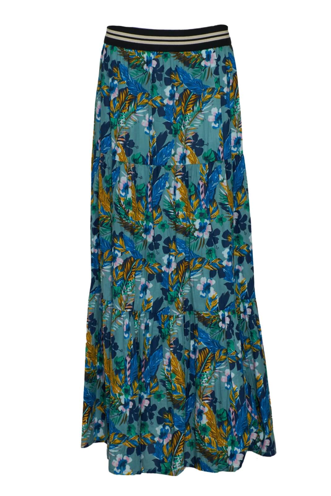 Connor & Blake Floral Print Long Skirt