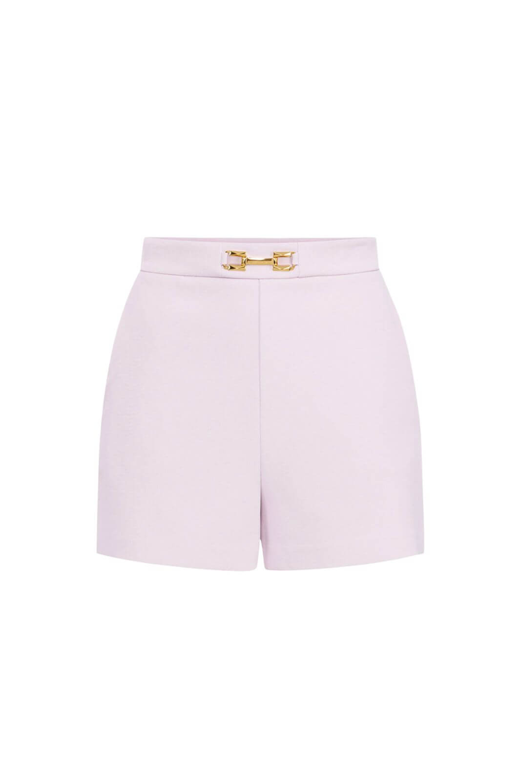 Elisabetta Franchi women's crepe shorts with clip and flaps