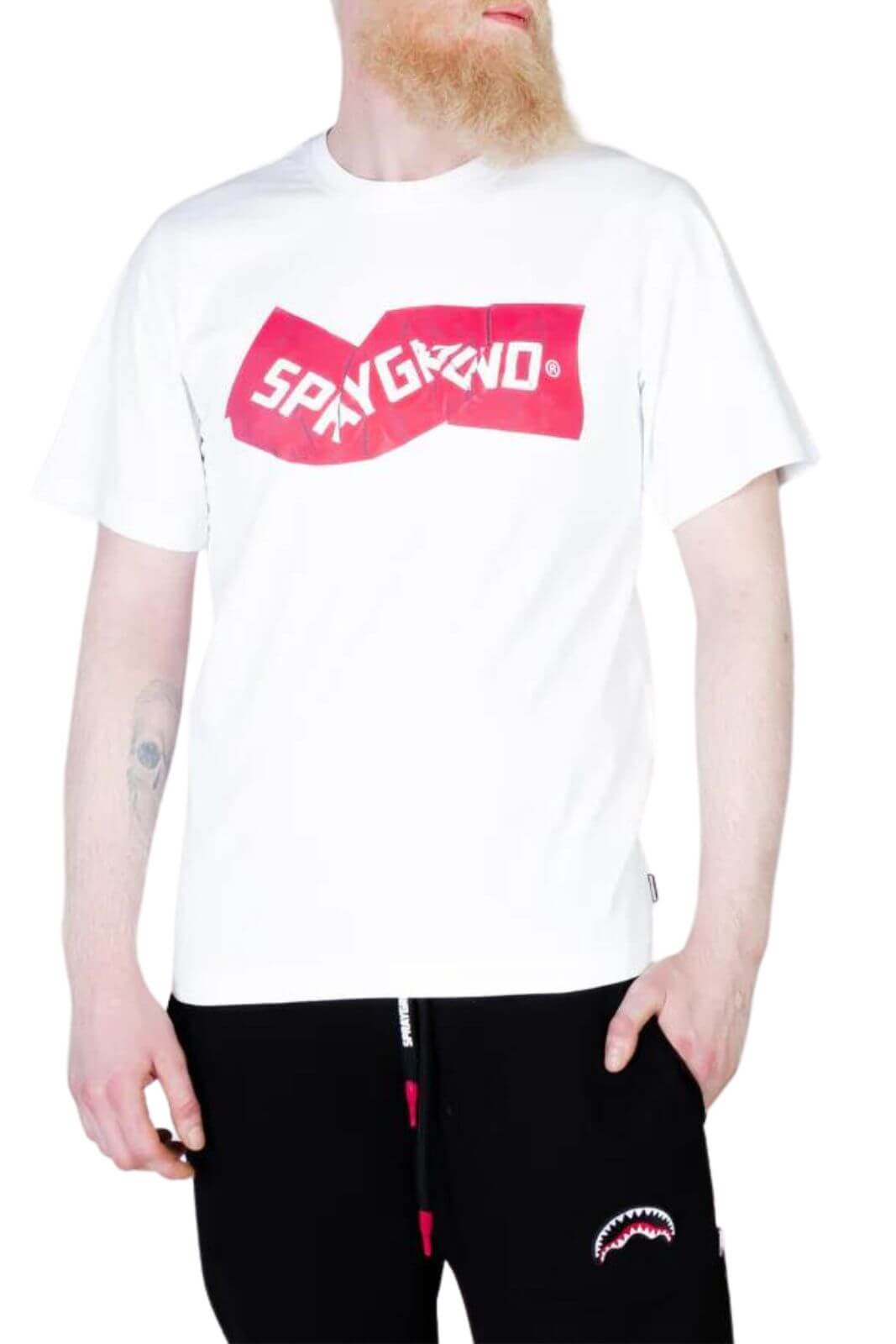 Sprayground T Shirt uomo CRUMPLED