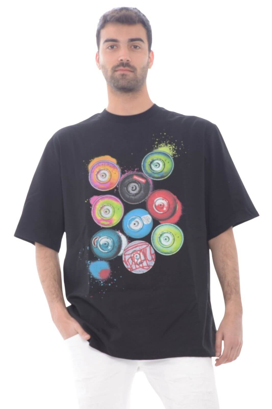 Sprayground T Shirt uomo con stampa SPRAY
