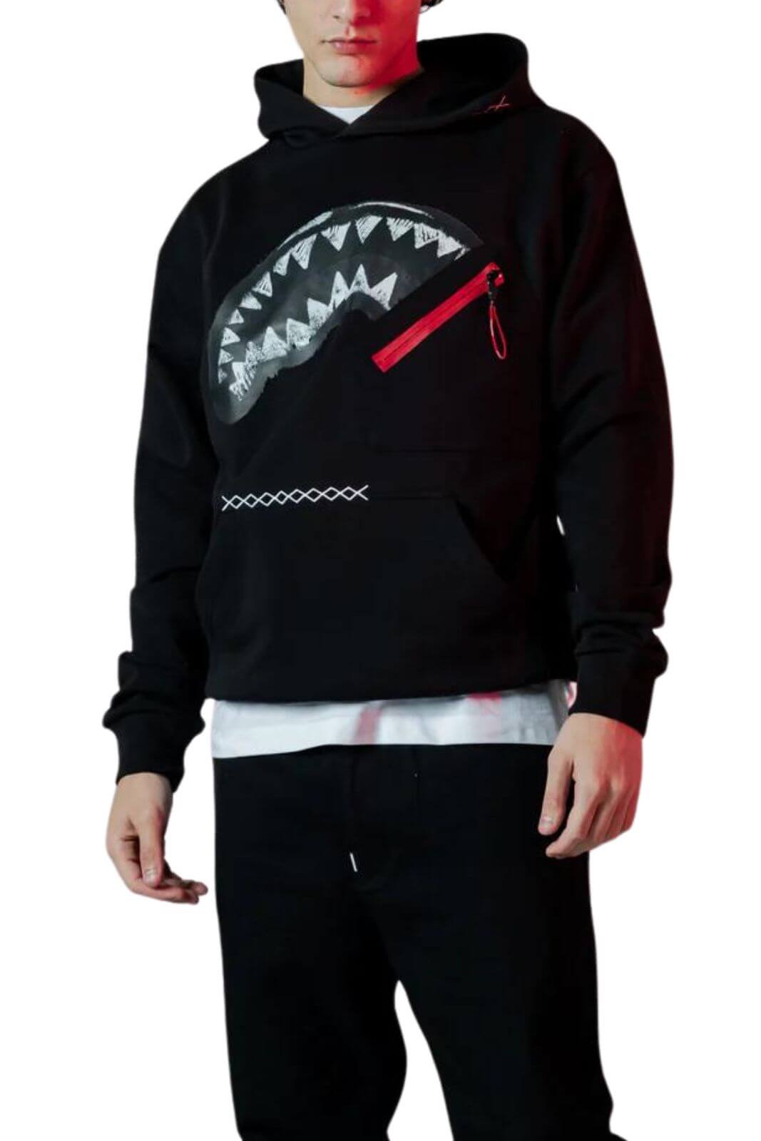 Sprayground felpa uomo con cappuccio SHARK IN THE POCKET