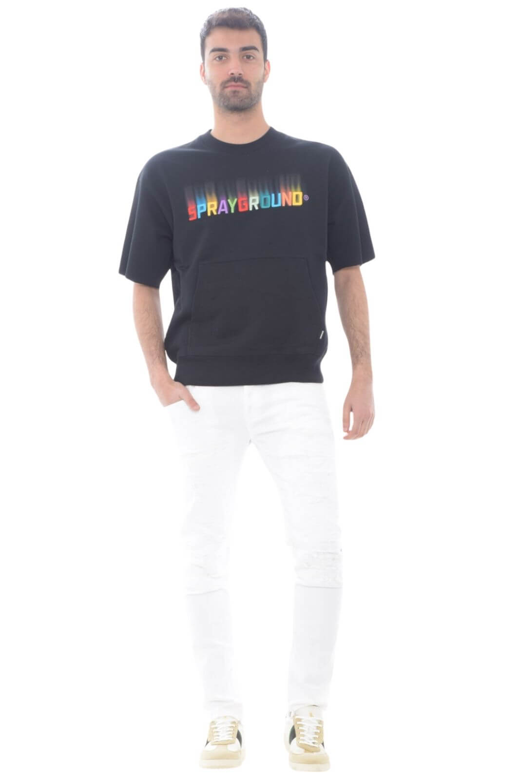 Sprayground felpa uomo maniche corte