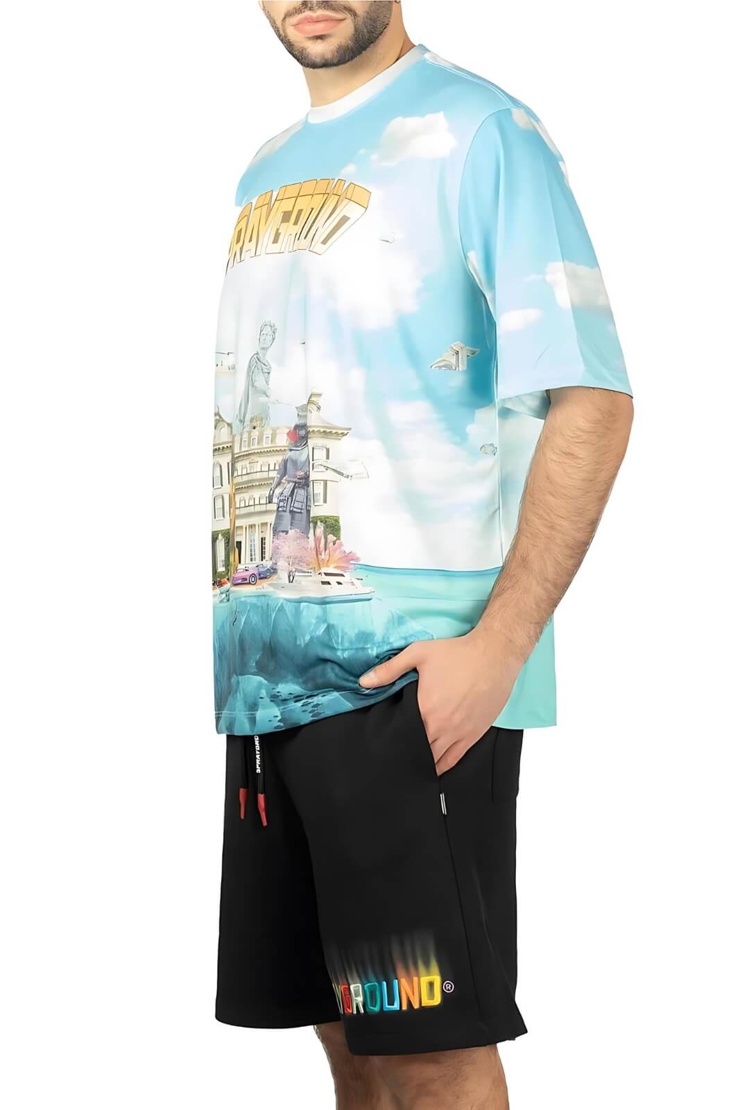 Sprayground T Shirt uomo UNDERWATER OVER
