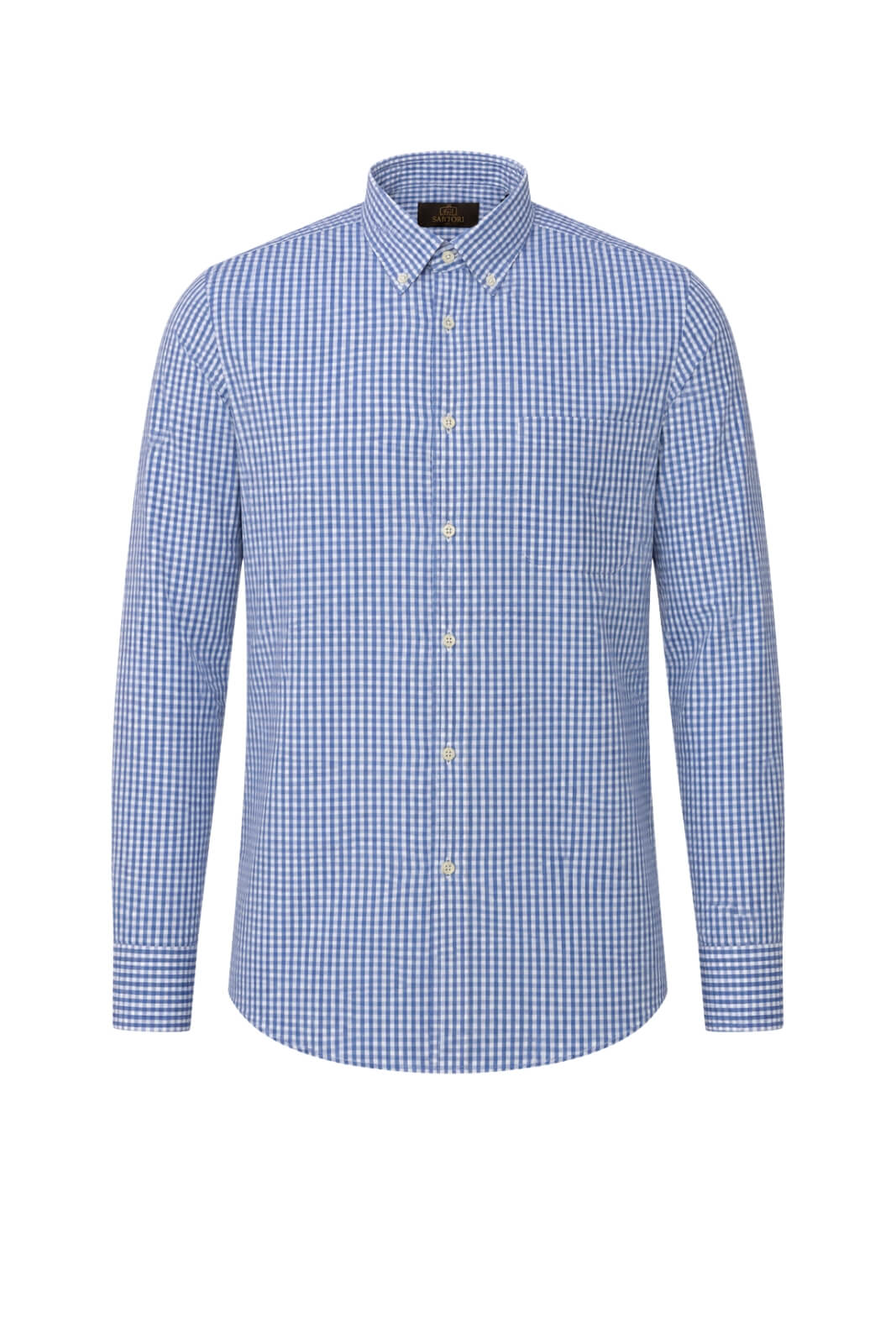 Sartori Camicia Uomo a Quadri con Taschino