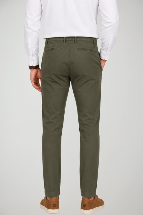 Sartori Pantaloni Uomo Chino In Micro Lavorazione