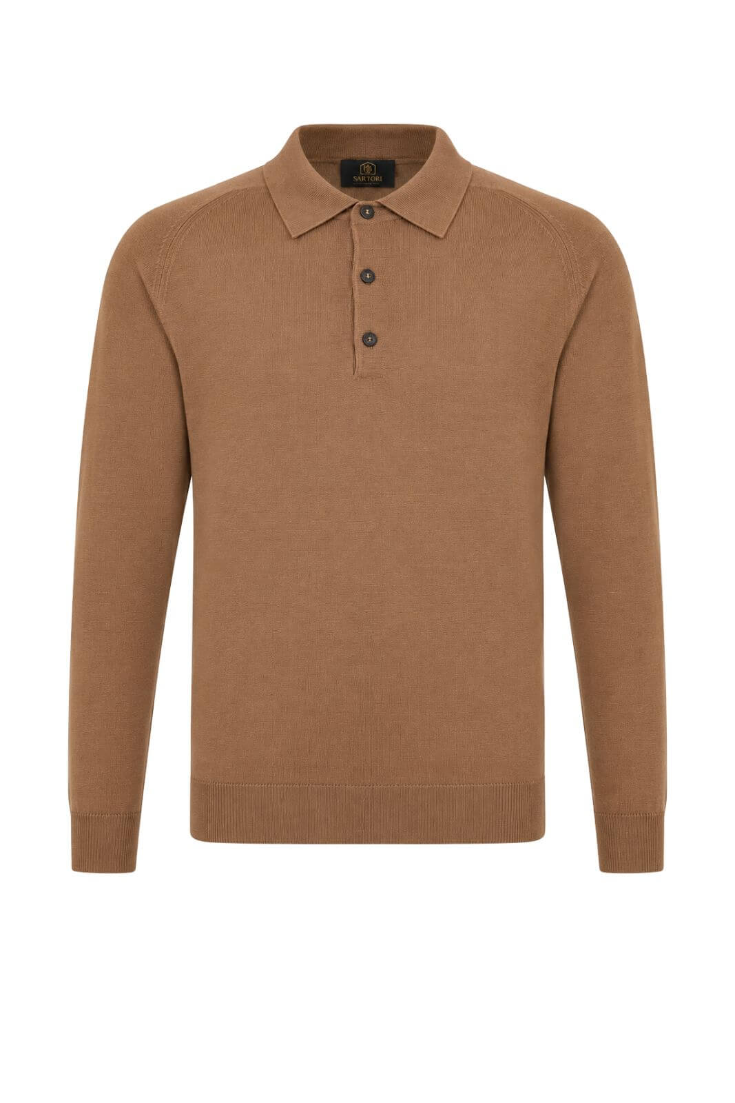 Sartori Polo Uomo in filo maniche lunghe