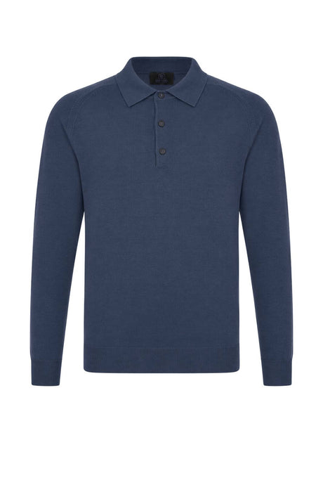 Sartori Polo Uomo in filo maniche lunghe