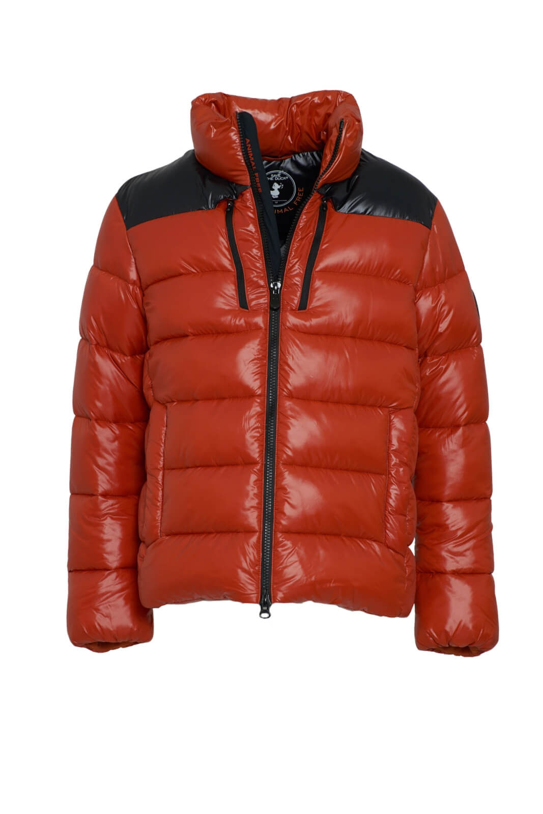 Piumino corto puffer da uomo Save the duck fronte