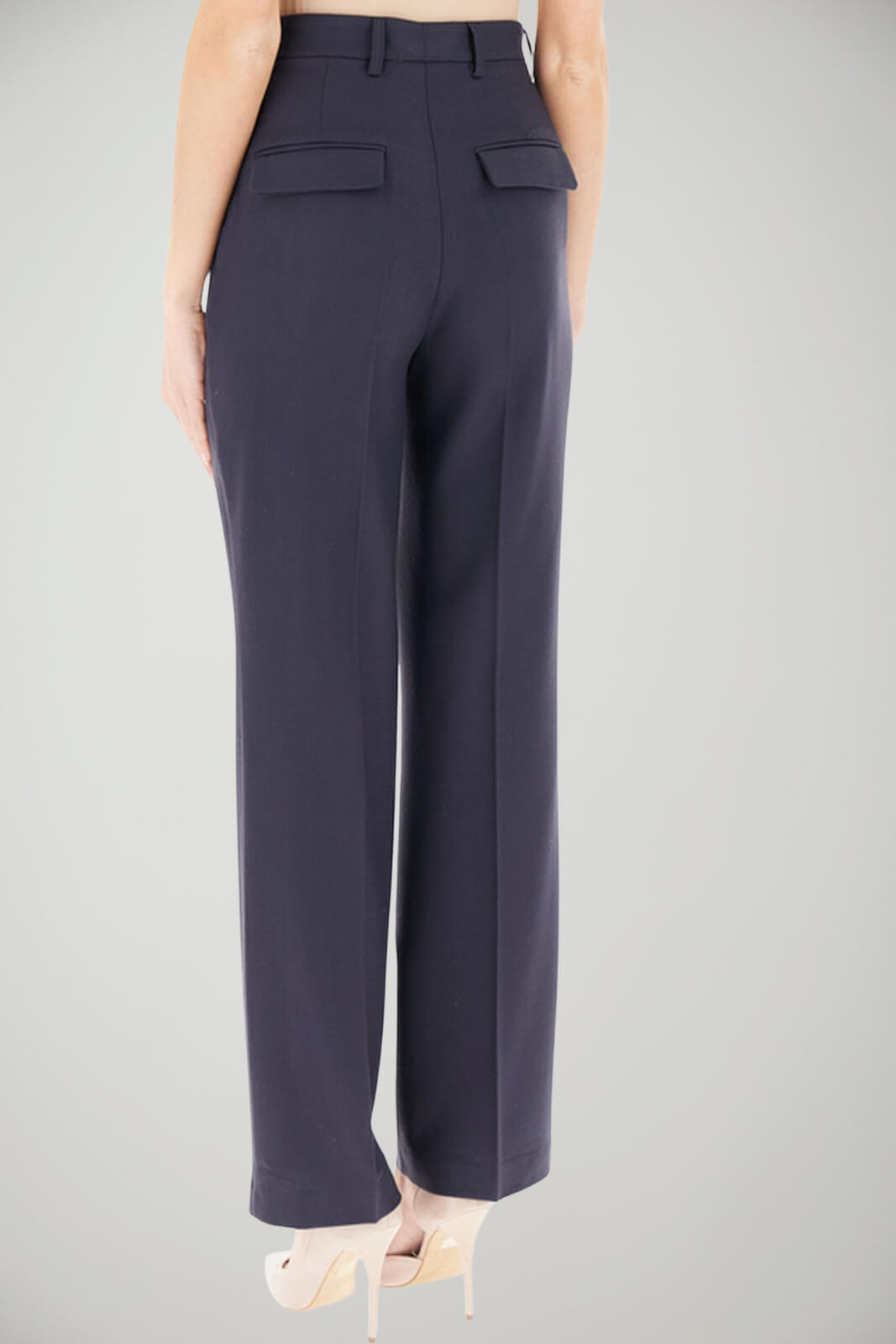 Semicouture Pantaloni Donna in Lana Vergine