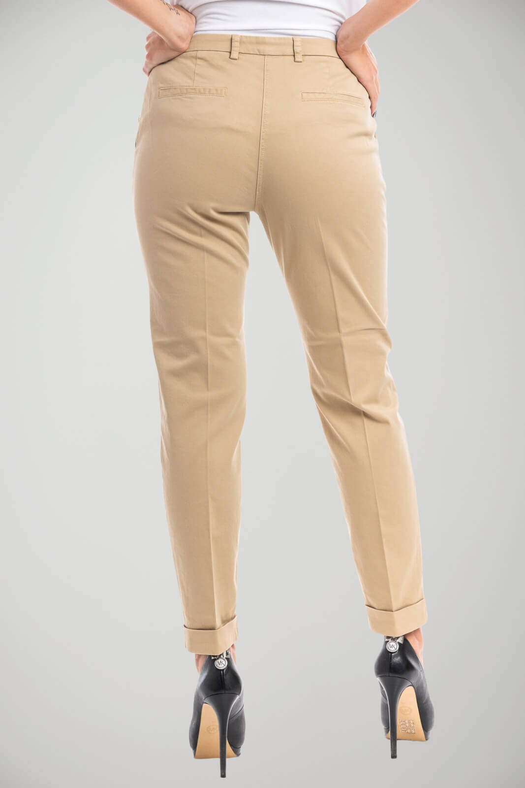 Pantalone da donna Seventy chino con tasche america retro