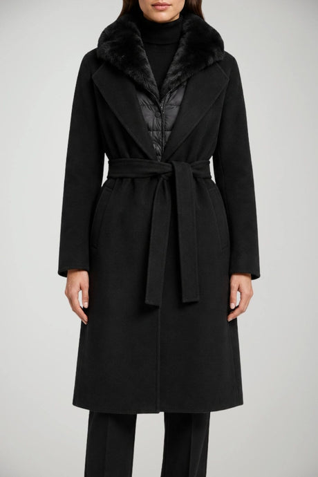 Seventy Cappotto Donna lungo in lana e cashmere