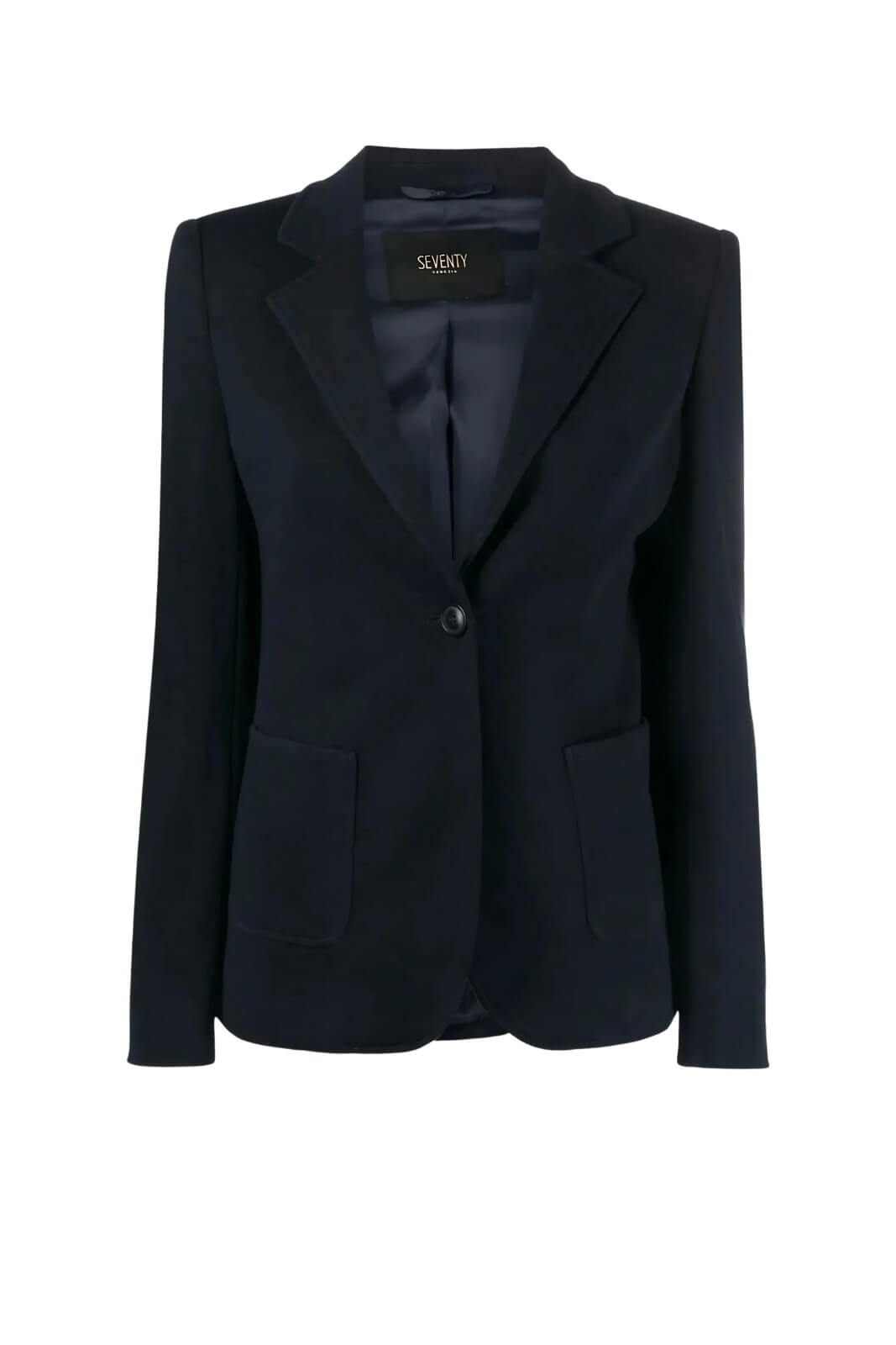 Blazer da donna Seventy monopetto in lana stretch fronte