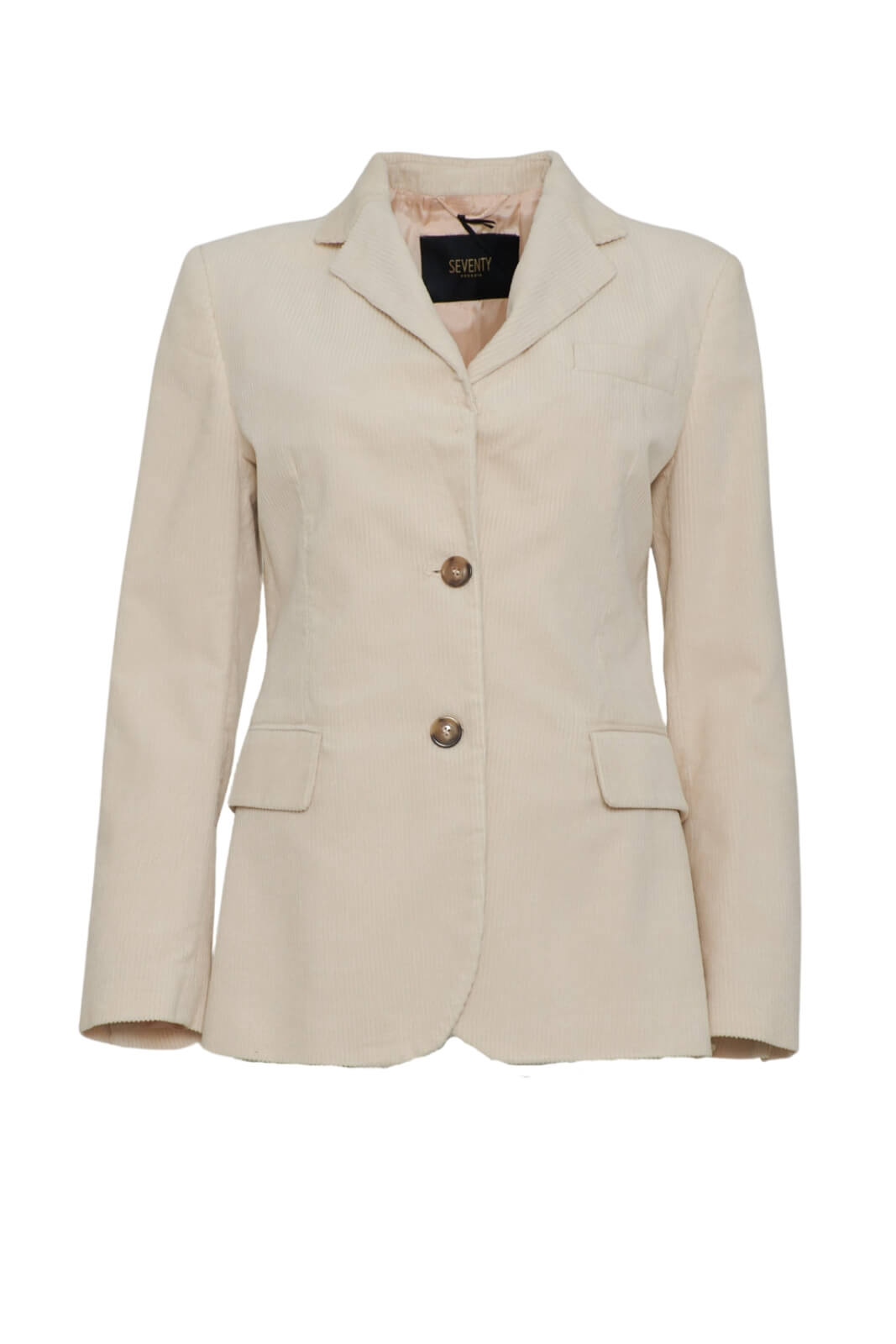 Seventy giacca donna monopetto velluto fronte