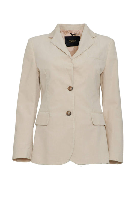 Seventy giacca donna monopetto velluto fronte